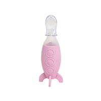 Feeding Spoon Dispenser Pink