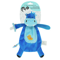 Lucas Hippo Baby Security Blanket