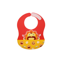 Marcus Lion Wide Coverage Silicone Bib