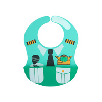 Wide Coverage Creative Toddler Bibs Little Pilot Ollie