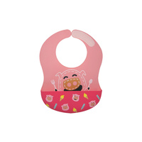 Pokey Pig Wide Coverage Silicone Bib