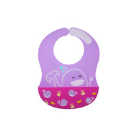 Willo Whale Wide Coverage Silicone Bib