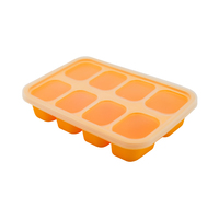 Food Cube Tray (1 o.z. x 8) Yellow