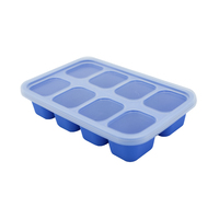 Food Cube Tray (1 o.z. x 8) Blue