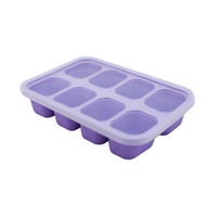 Food Cube Tray (1 o.z. x 8) Lilac