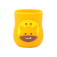 Silicone Baby Training Cup (4oz) Lola Giraffe Yellow