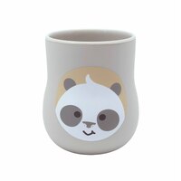 Silicone Baby Training Cup (4oz) Pebbles Panda Bear