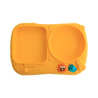 Creative Plate Suction Yellow