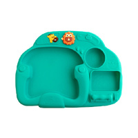 Creative Plate Suction Green