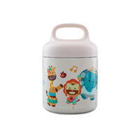 Thermal Food Jar Pink Tropical