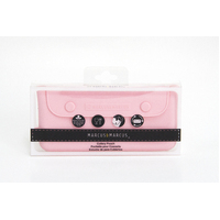 Silicone Cutlery Pouch Pink