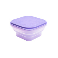 Lilac Collapsible Snack Containers