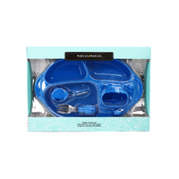 Toddler Dining Set Blue Hippo Lucas