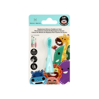 Reusable Silicone Toothbrush Replacement Head Blue