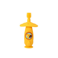 Self Training 360 Silicone Toothbrush Lola Giraffe Yellow