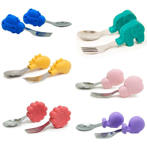 Palm Grasp Fork & Spoon - Award Winning Cutlery