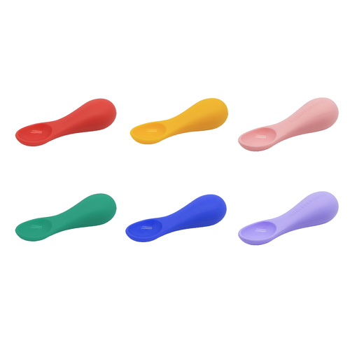 Silicone Palm Grasp Self Feeding Spoon