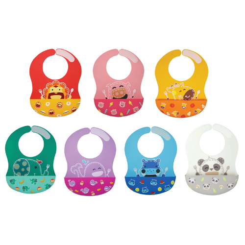 Wide Coverage Silicone Bib