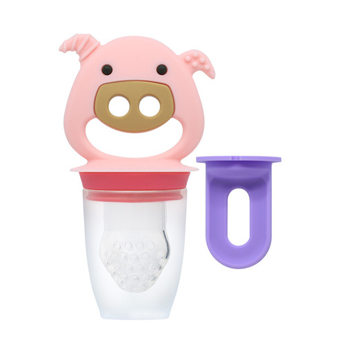 Silicone Self Feeder N Pop Pokey Piglet