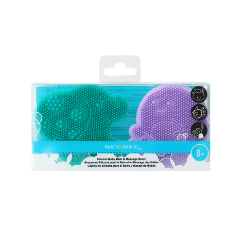 Silicone Baby Bath & Massager Brush Set