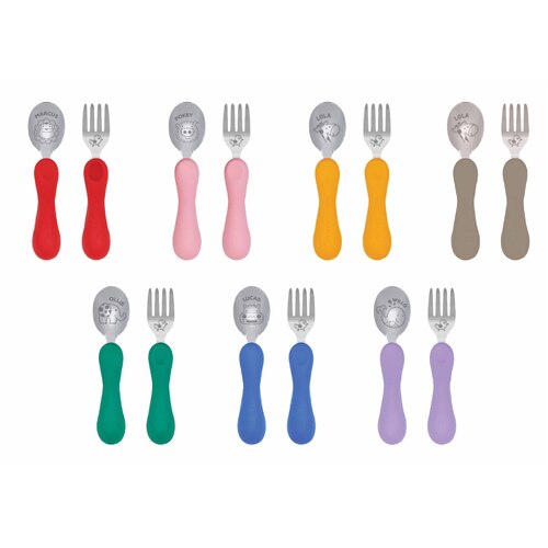 Easy Grip Spoon & Fork Set