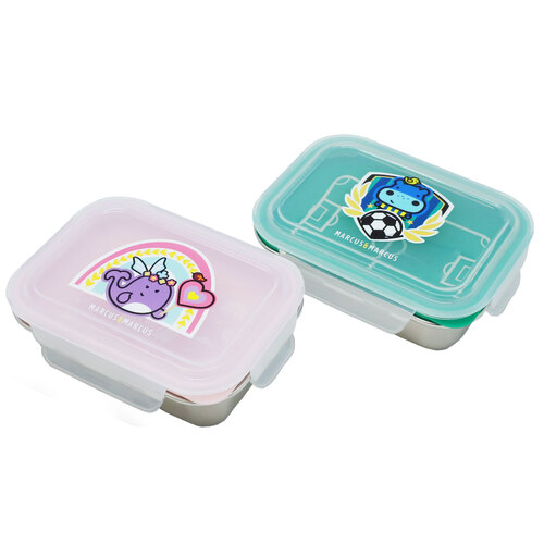 2 Tier Stainless Steel Lunch Box