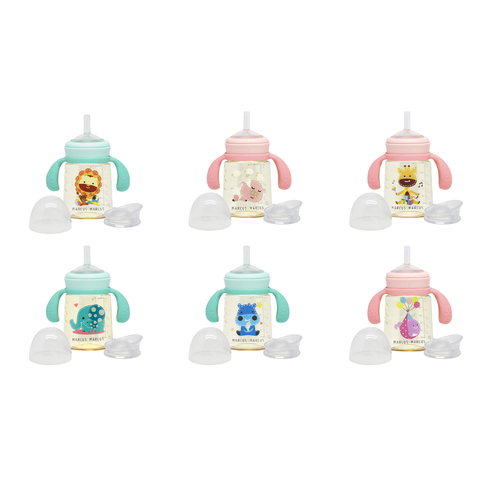 PPSU Transition Trainer Bottle Set