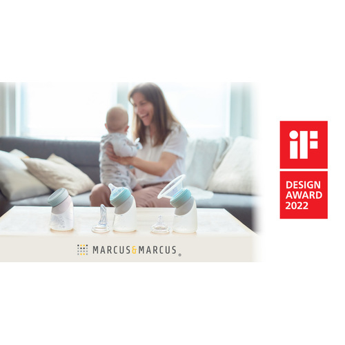 Award Winning Silicone Angled Feeding Bottle & Breast Pump
