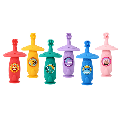 12M+ Self Training 360' Toothbrushes - Toddlers Assistance 