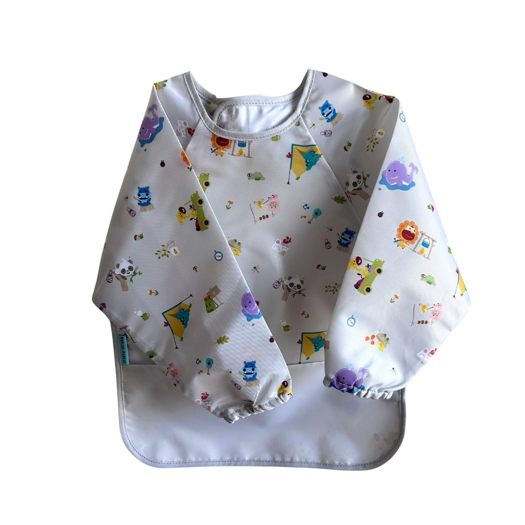 Marcus & Marcus Long Sleeve Baby Bib Smock
