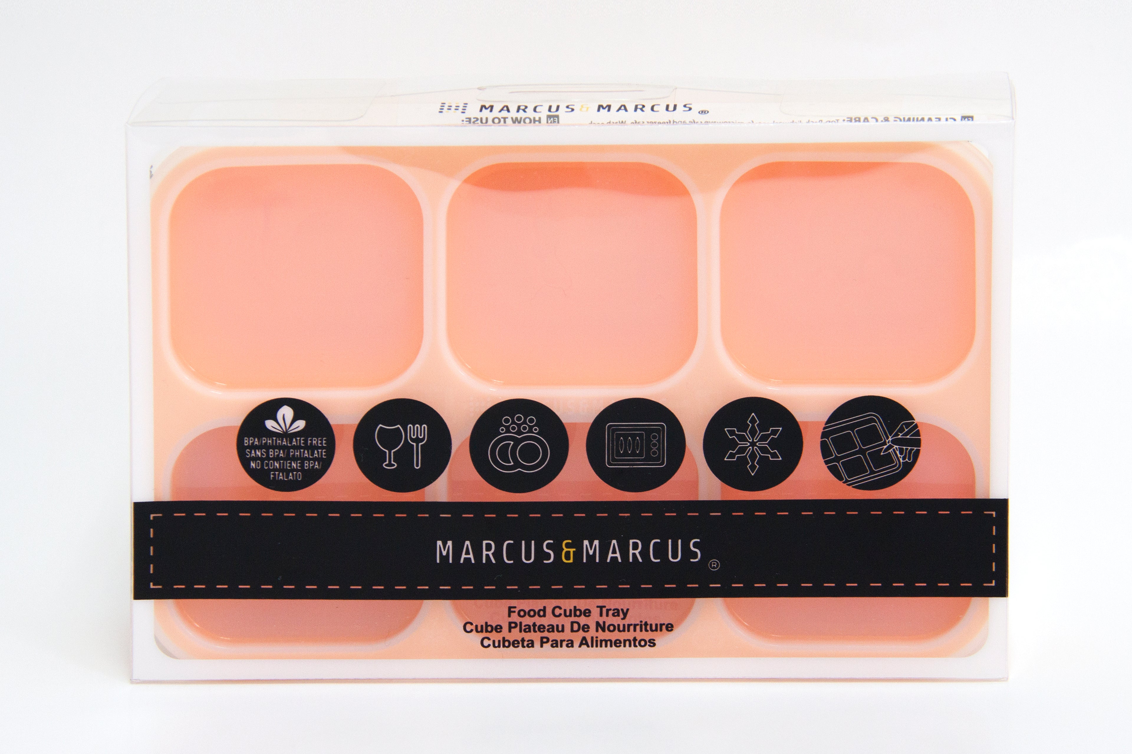 Marcus & Marcus Food Cube Tray 2oz x 6 Portions