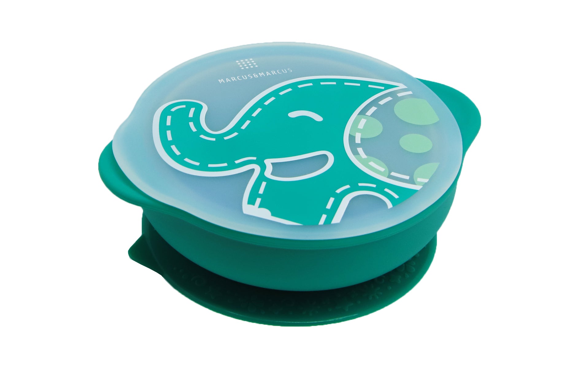 Marcus & Marcus Silicone Suction Bowls with Lid