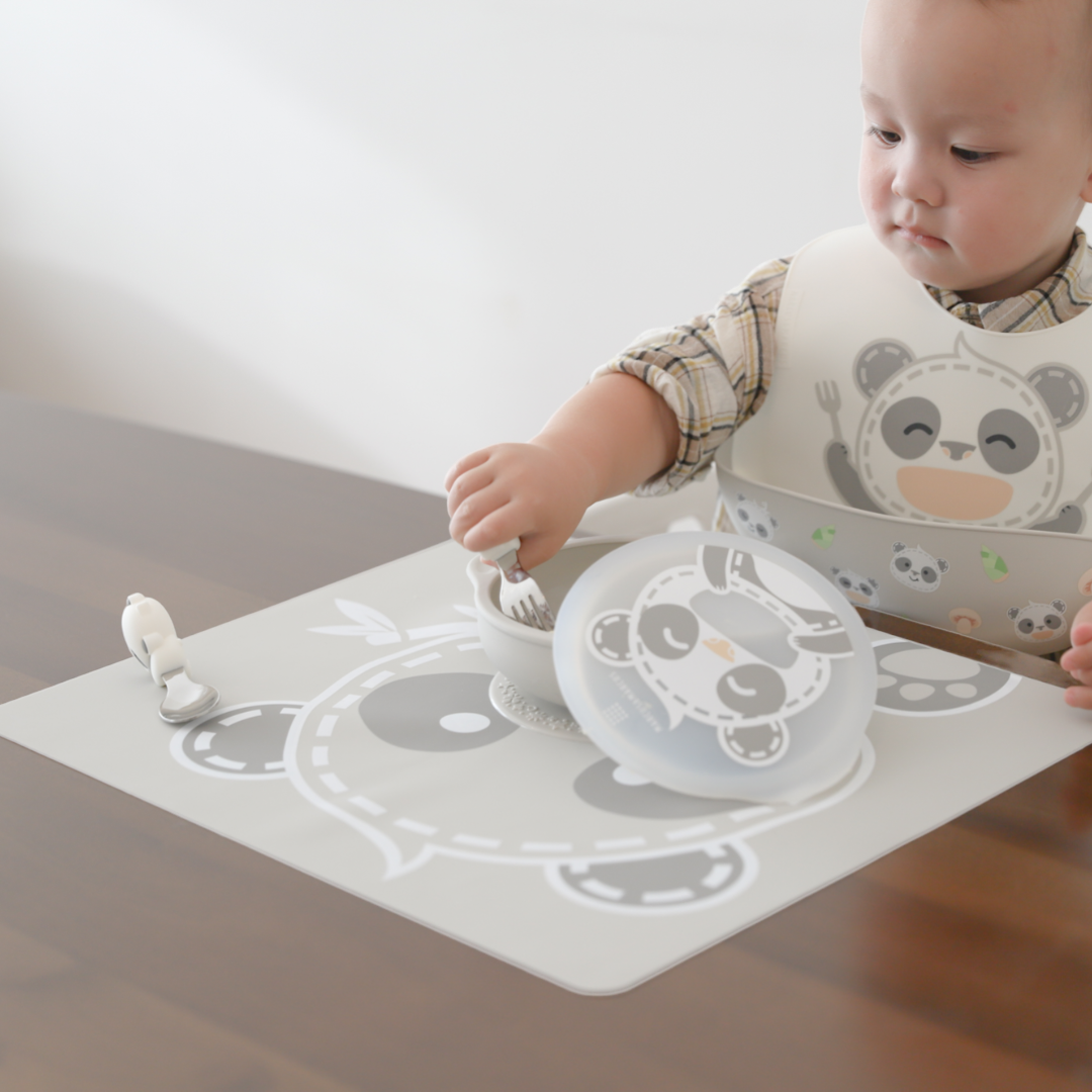 Marcus & Marcus Silicone Suction Bowls with Lid