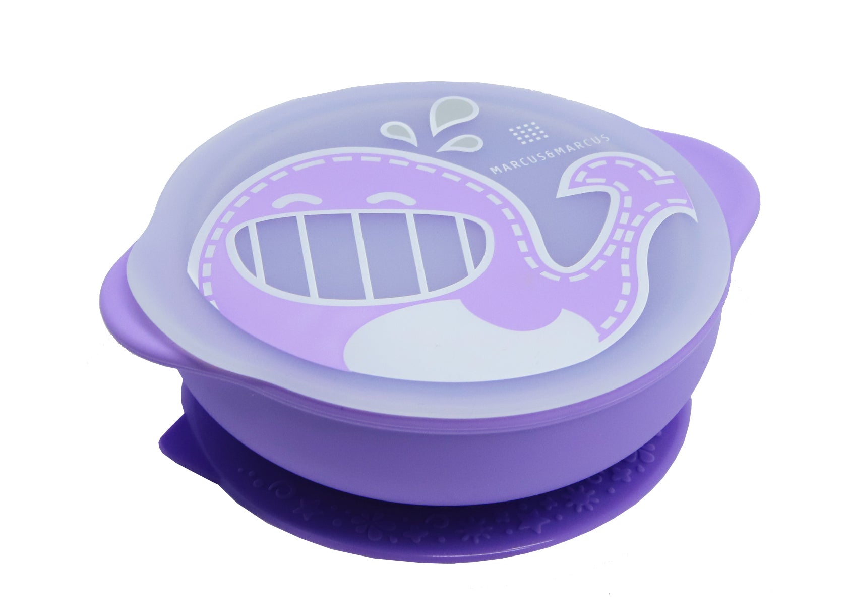 Marcus & Marcus Silicone Suction Bowls with Lid