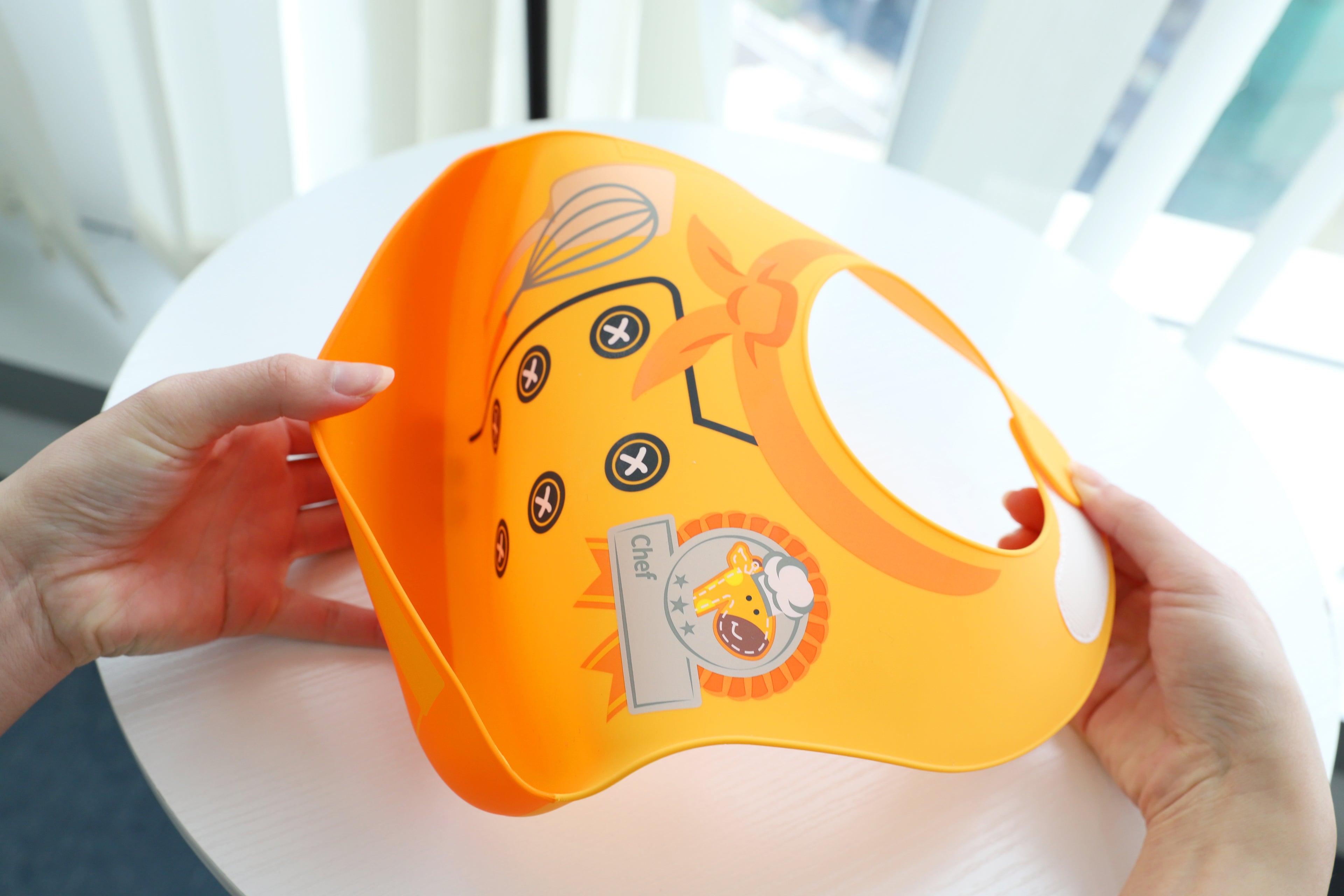 Creative Wide Coverage Soft Silicone Bibs