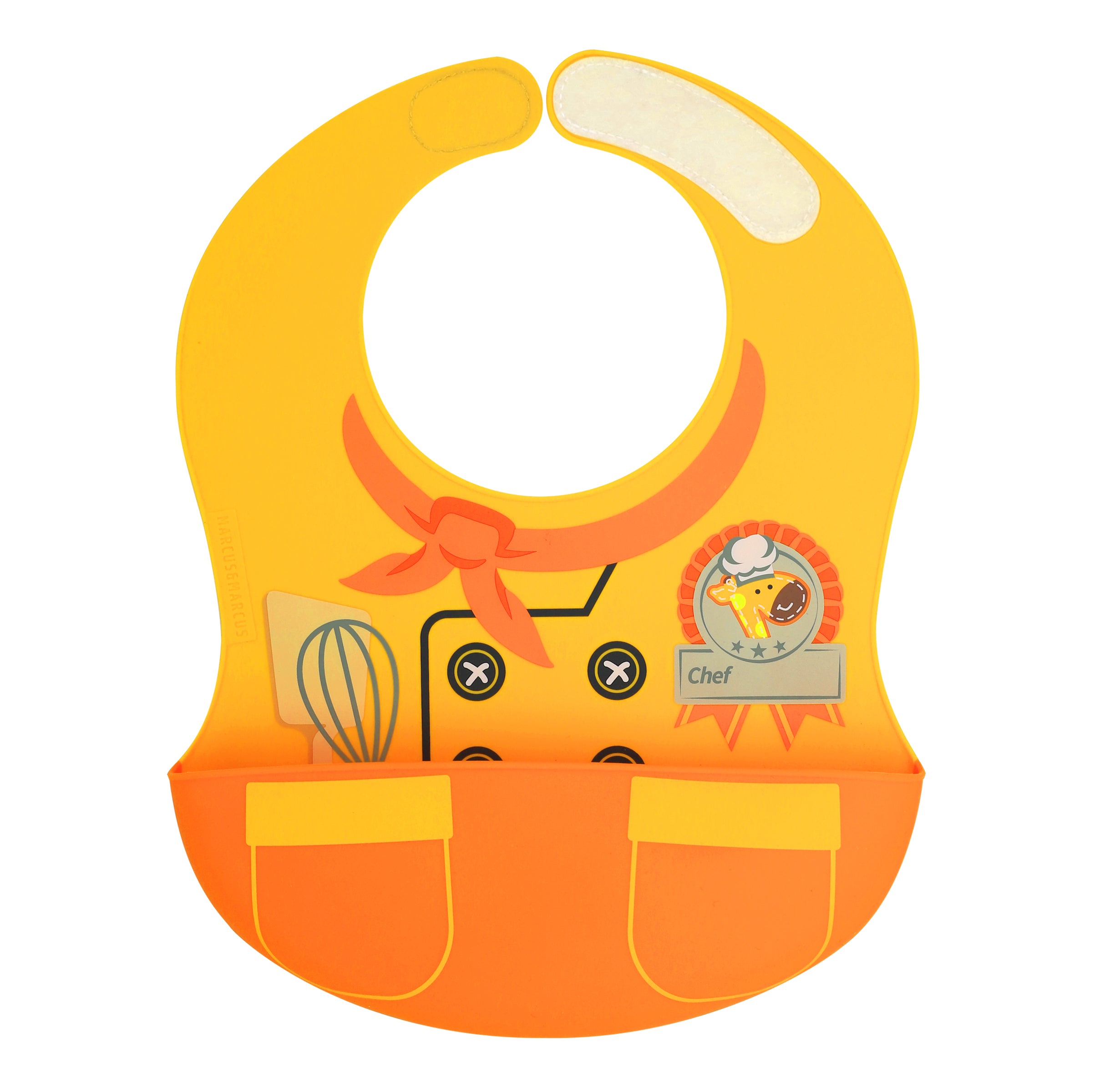 Creative Wide Coverage Soft Silicone Bibs