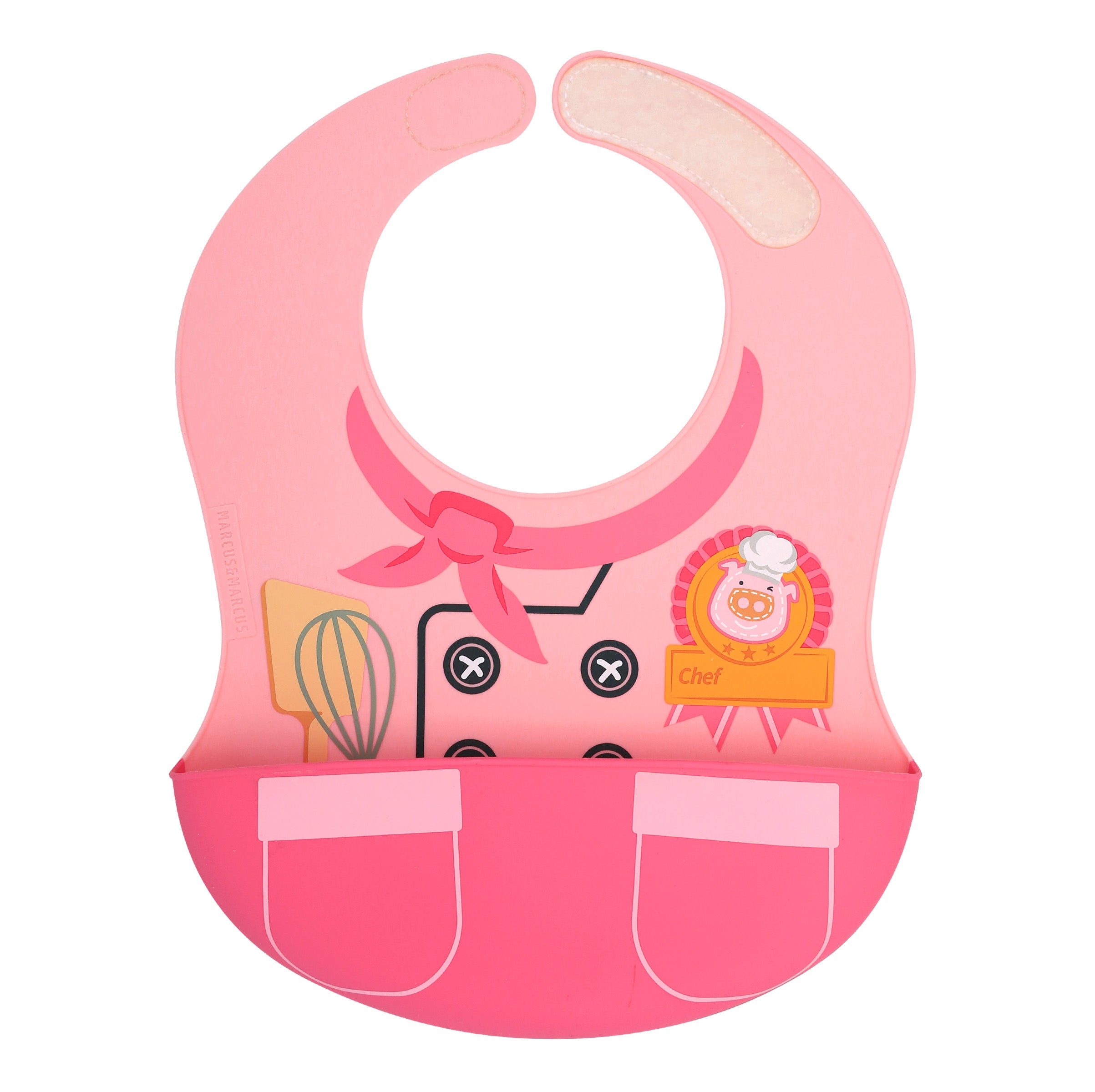 Creative Wide Coverage Soft Silicone Bibs