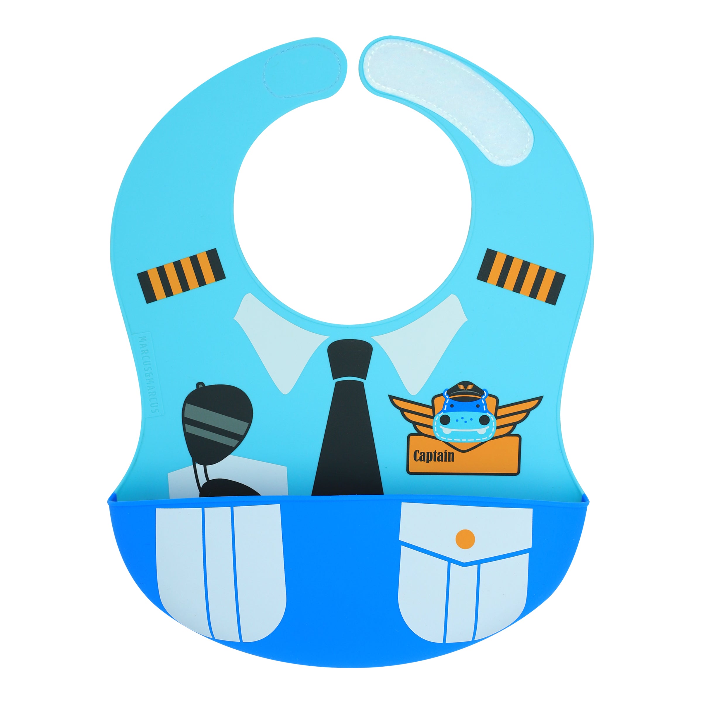 Creative Wide Coverage Soft Silicone Bibs