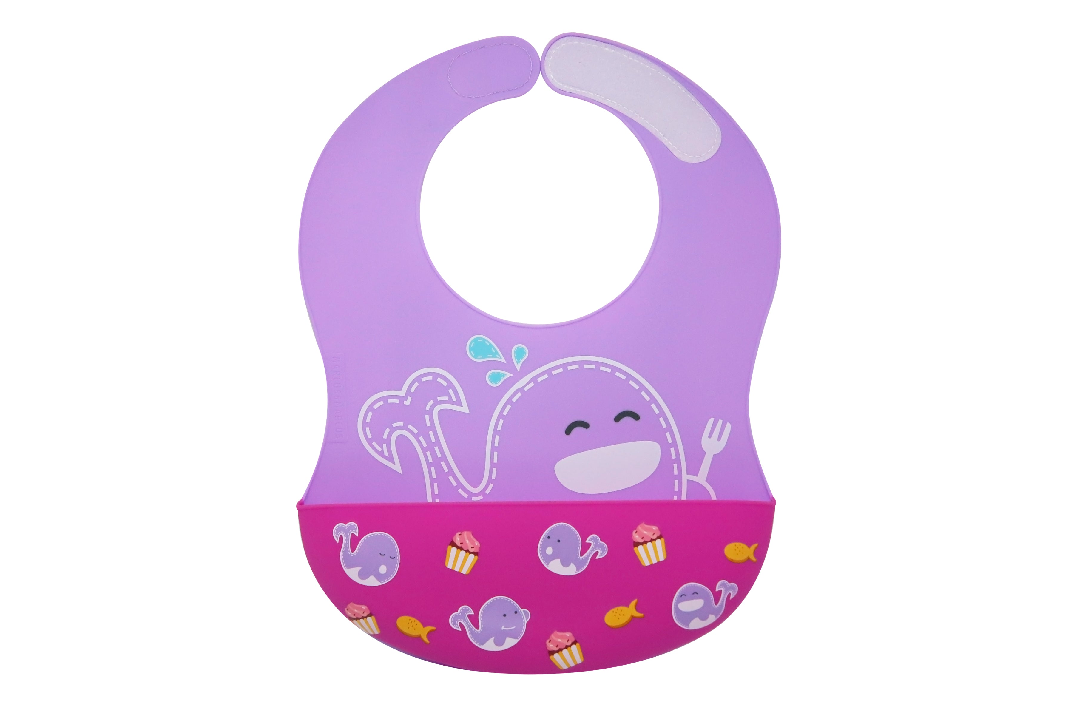 Marcus & Marcus Wide Soft Silicone Bibs