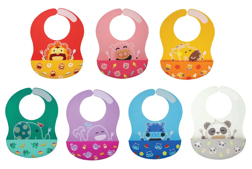 Marcus & Marcus Wide Soft Silicone Bibs