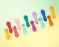 Marcus & Marcus Silicone Palm Grasp Spoon & Fork