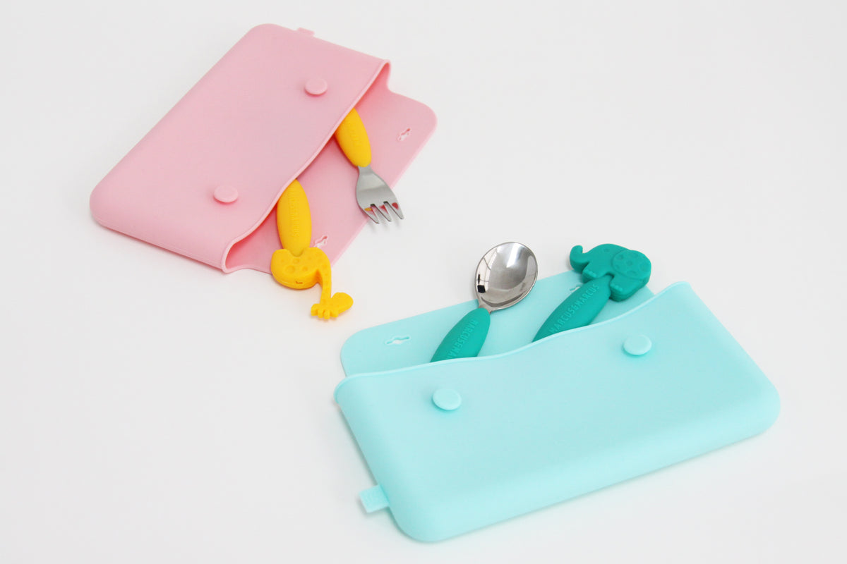 Marcus & Marcus Silicone Cutlery Pouch