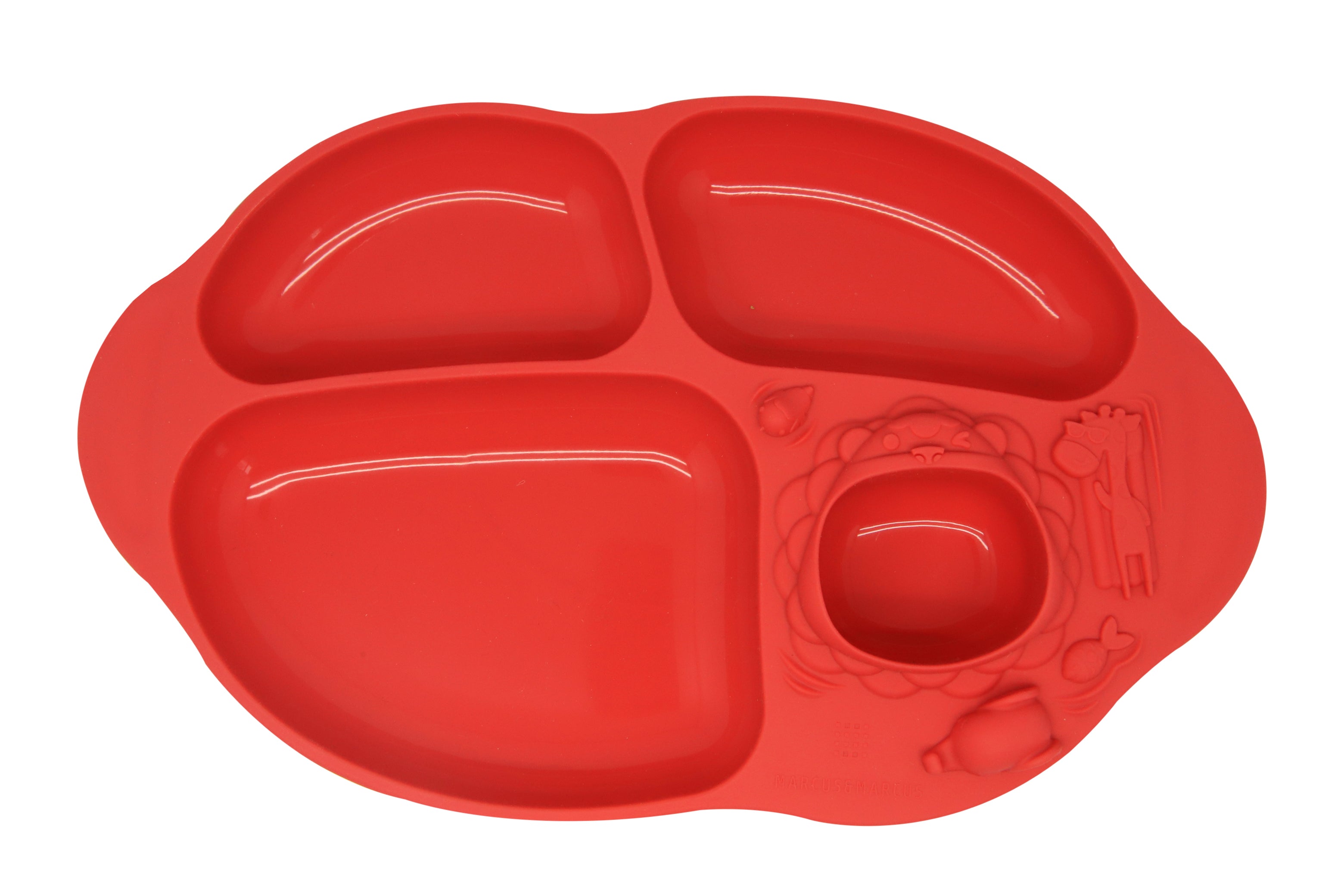 Marcus & Marcus Yummy Silicone Divided Suction Plates