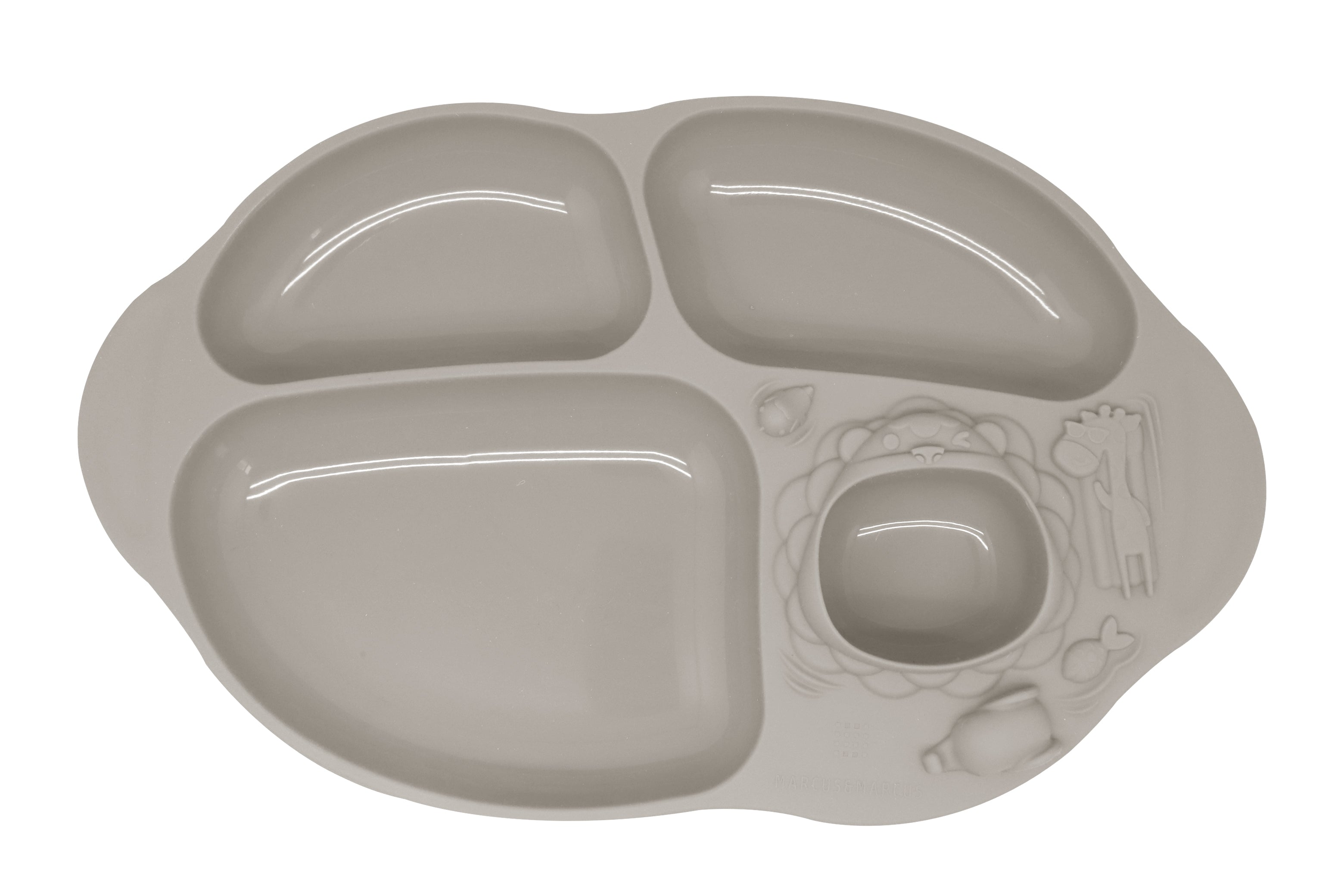 Marcus & Marcus Yummy Silicone Divided Suction Plates