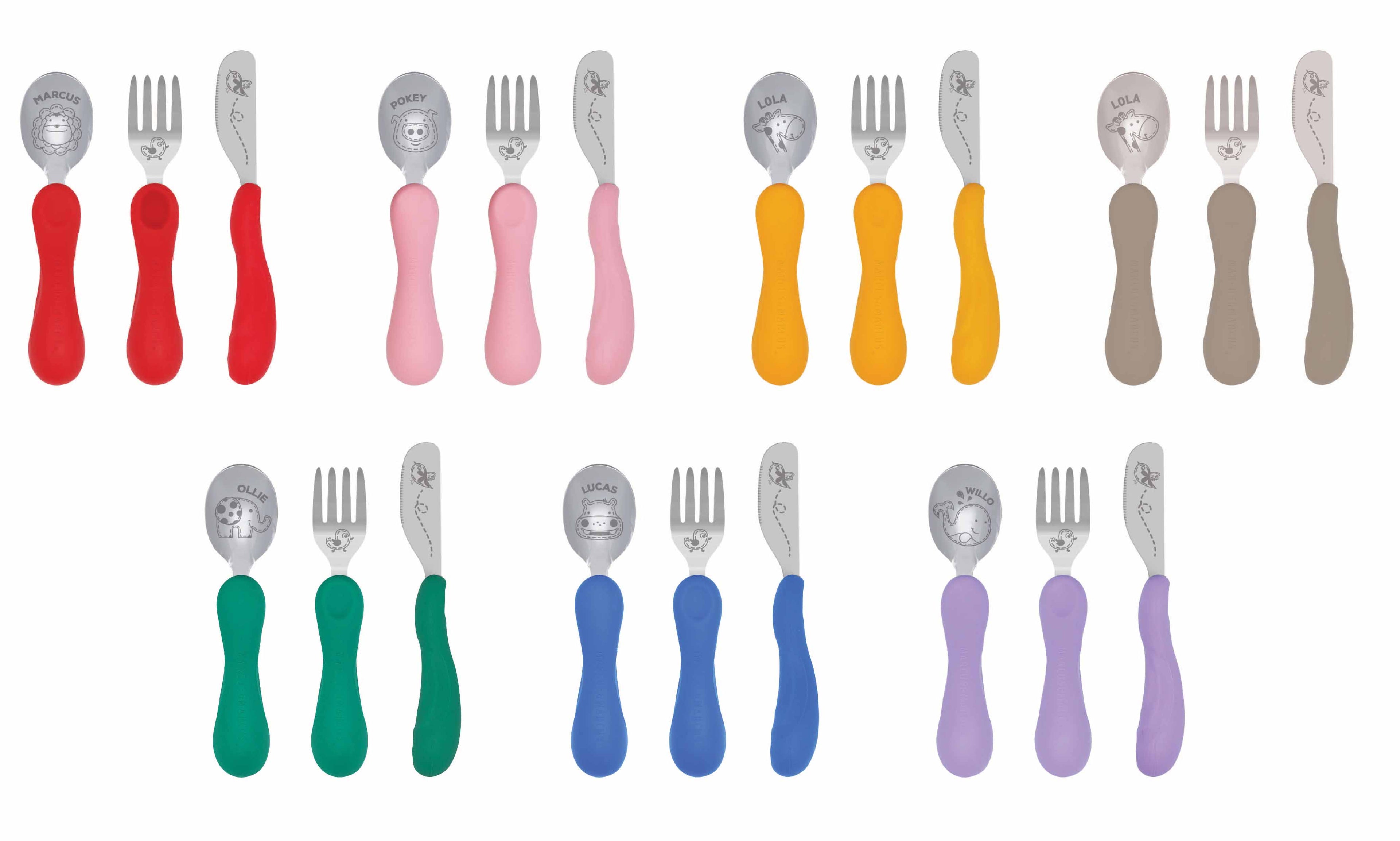 Marcus & Marcus Easy Grip Cutlery Sets