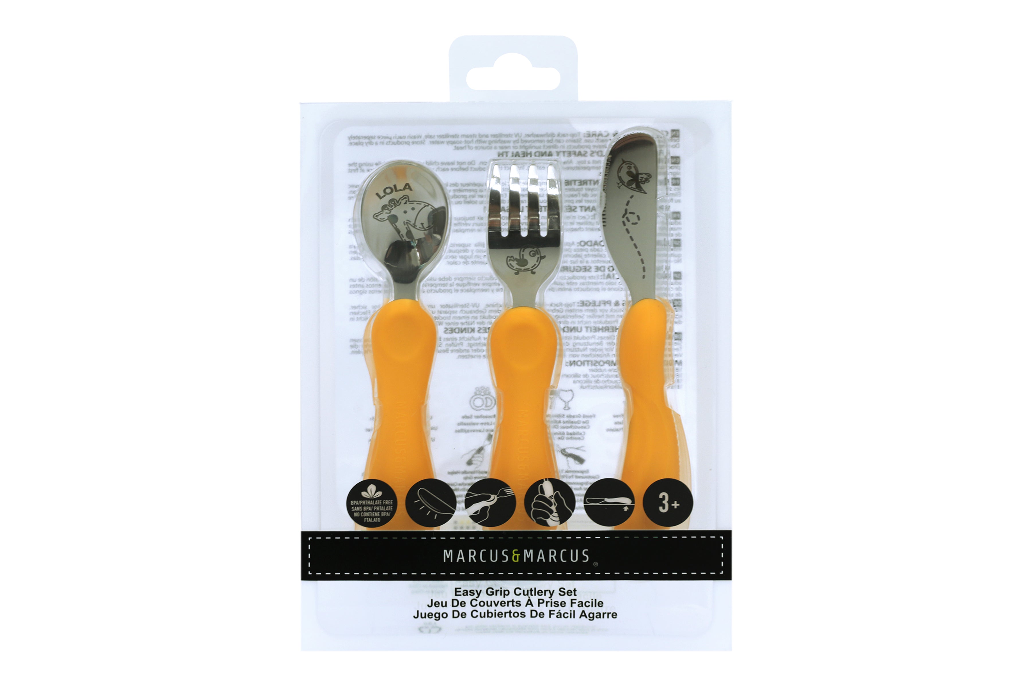 Marcus & Marcus Easy Grip Cutlery Sets