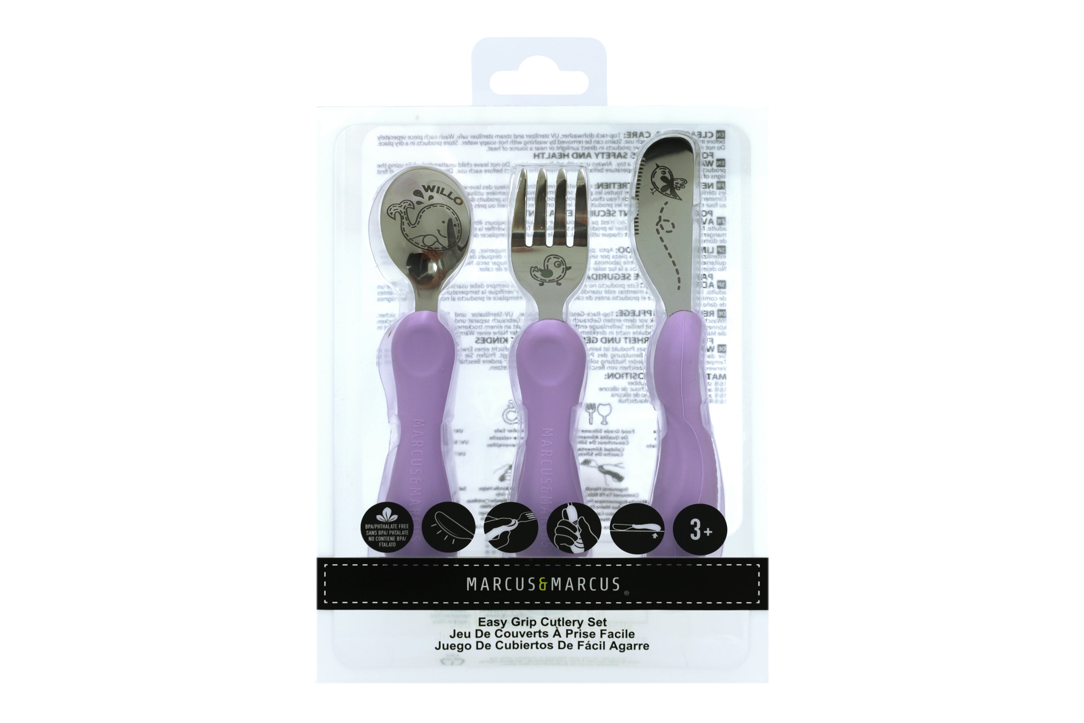 Marcus & Marcus Easy Grip Cutlery Sets