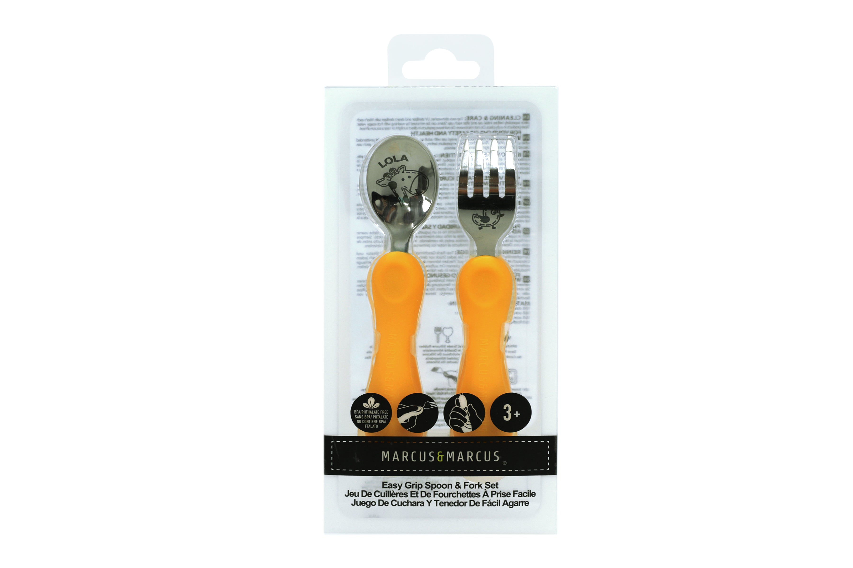 Marcus & Marcus Easy Grip Spoon & Fork Sets