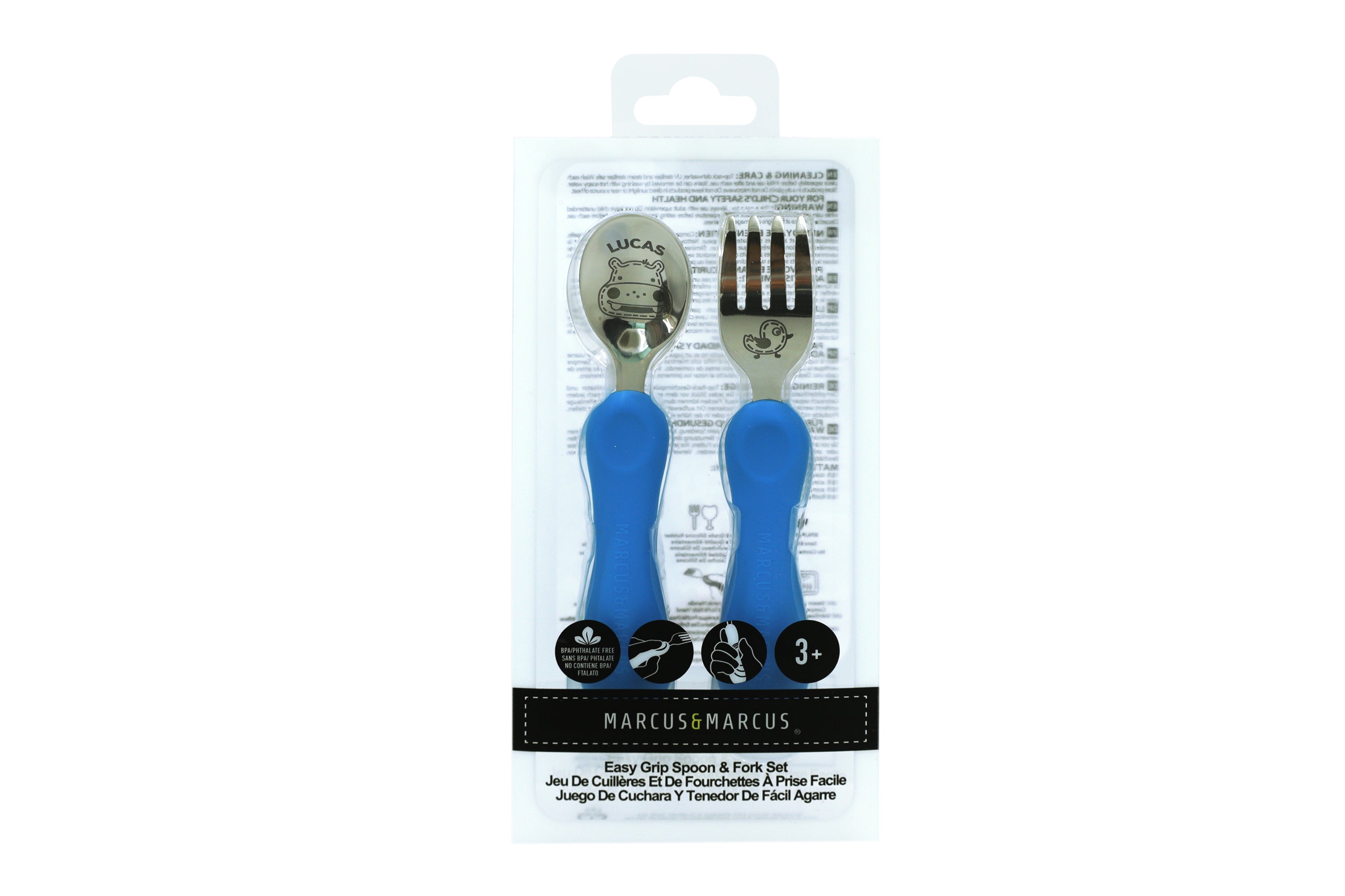 Marcus & Marcus Easy Grip Spoon & Fork Sets