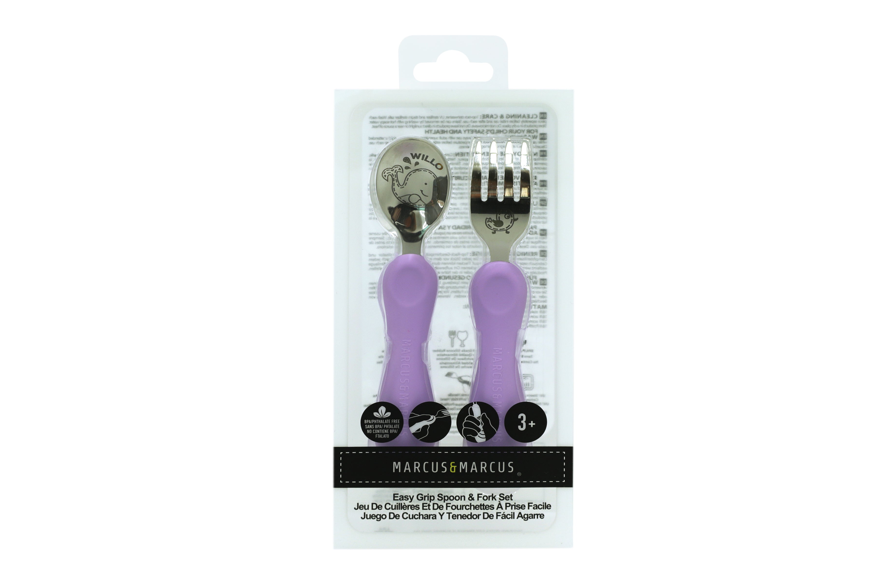 Marcus & Marcus Easy Grip Spoon & Fork Sets